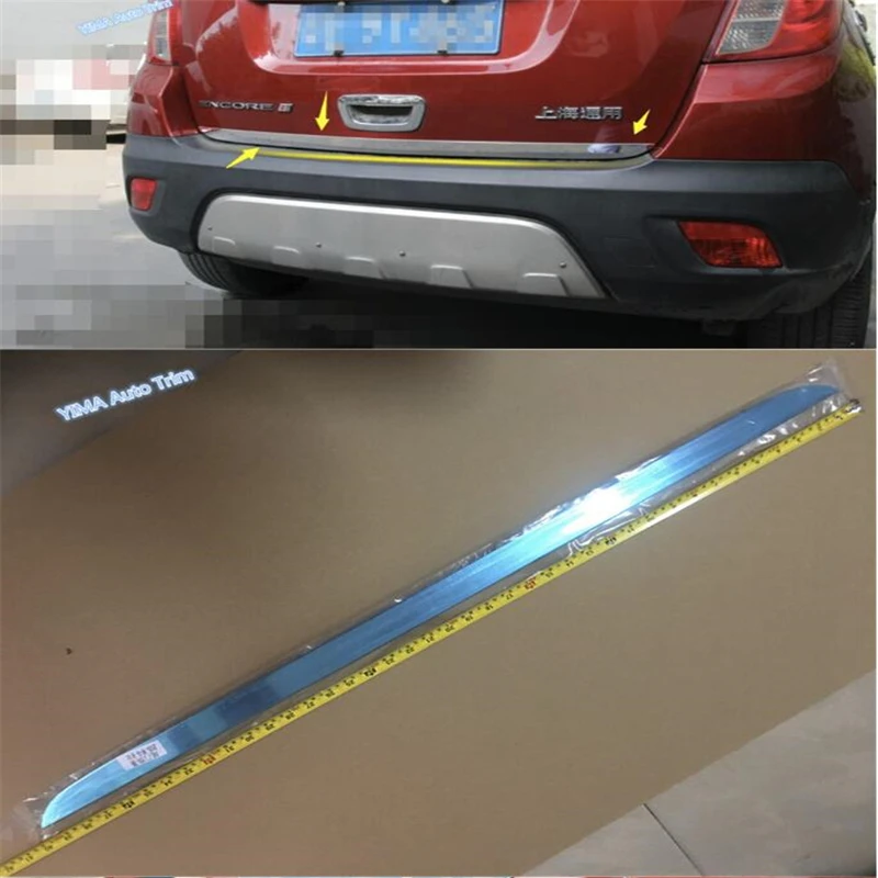 Car Styling Rear Trunk Lid Cover Tailgate Trim Hatch Back Molding Garnish For Vauxhall OPEL Mokka BUICK ENCORE 2013 2014 2015
Car Styling Rear Trunk Lid Cover Tailgate Trim Hatch Back Molding Garnish For Vauxhall OPEL Mokka BUICK ENCORE 2013 2014 2015