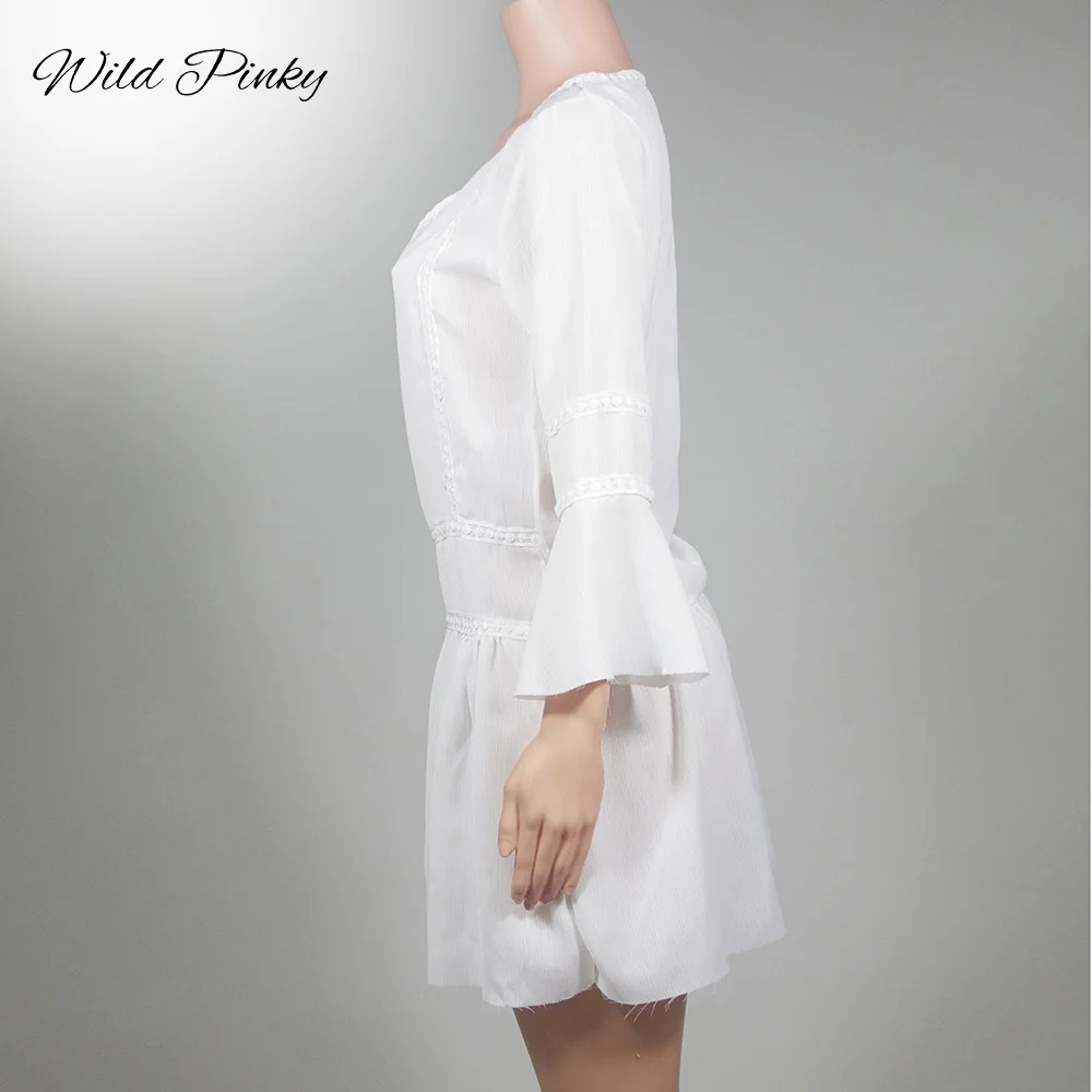 WildPinky vintage dress Boho Ruffles Lace Up Off Shoulder Women Dress Summer Long Flare Sleeve Vintage Dress Short Dress Vestido
WildPinky vintage dress Boho Ruffles Lace Up Off Shoulder Women Dress Summer Long Flare Sleeve Vintage Dress Short Dress Vestido