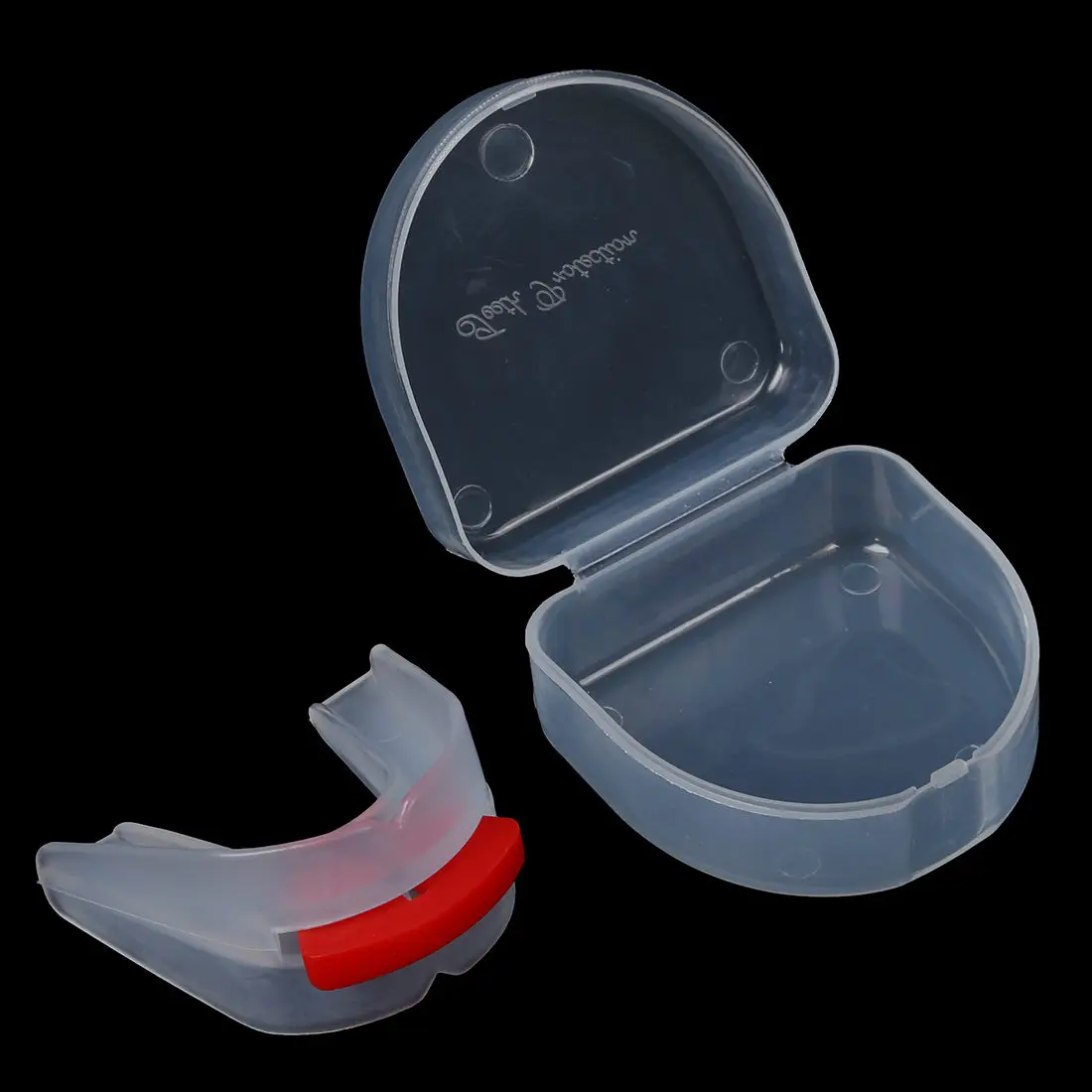 Двухсторонний боксерский зуб/Sanda mouthguard/износостойкие скобы/зубные