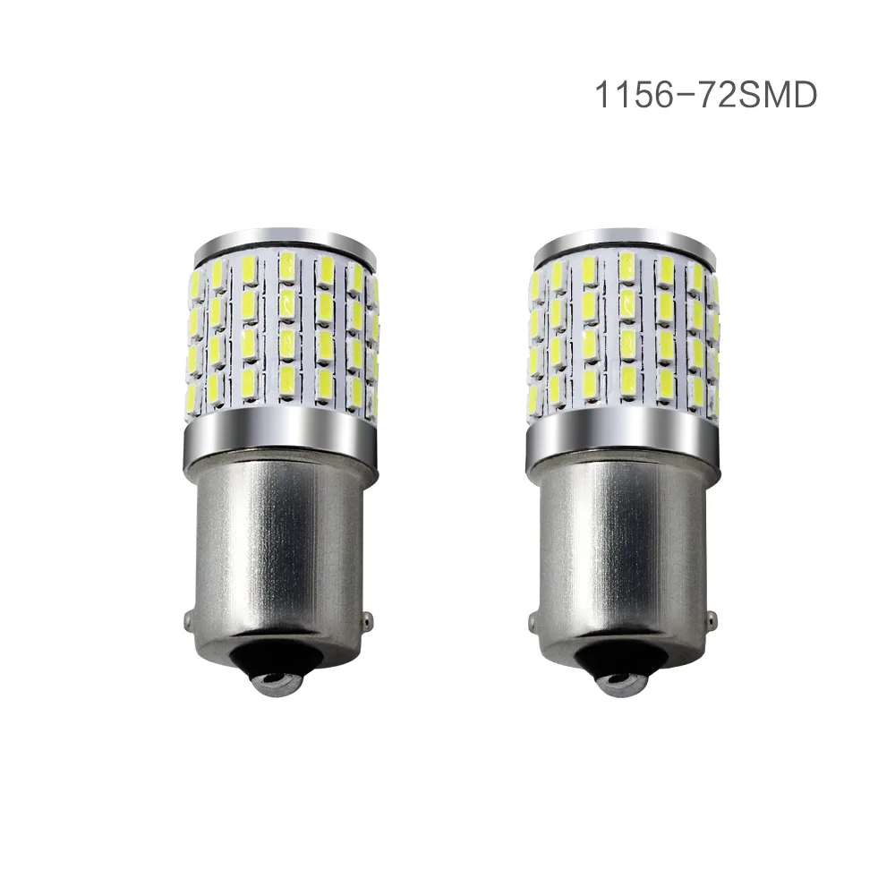 10Pcs 1156 BA15S P21W LED PY21W BAY15D LED Bulb 1157 3156 3157 led P21/5W R5W 72smd 3014 Auto Lamp Bulbs Car LED Light 12V-24V
10Pcs 1156 BA15S P21W LED PY21W BAY15D LED Bulb 1157 3156 3157 led P21/5W R5W 72smd 3014 Auto Lamp Bulbs Car LED Light 12V-24V