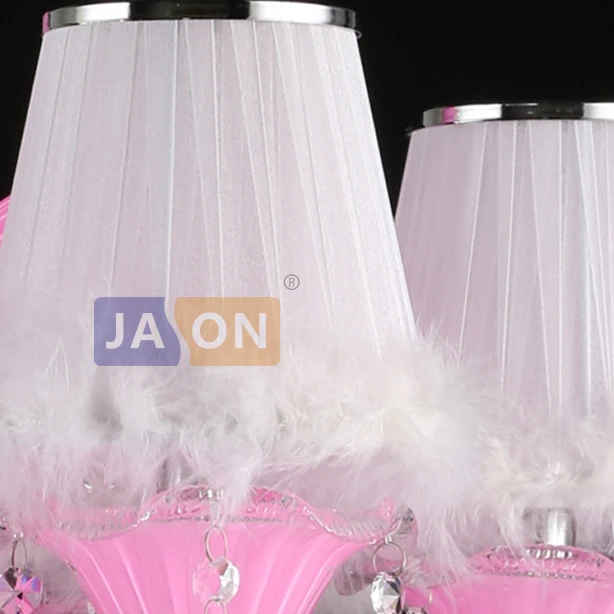 led e14 European Iron Crystal Glass Fabric Pink Chandelier Lighting Lamparas De Techo Suspension Luminaire Lampen For Foyer
led e14 European Iron Crystal Glass Fabric Pink Chandelier Lighting Lamparas De Techo Suspension Luminaire Lampen For Foyer