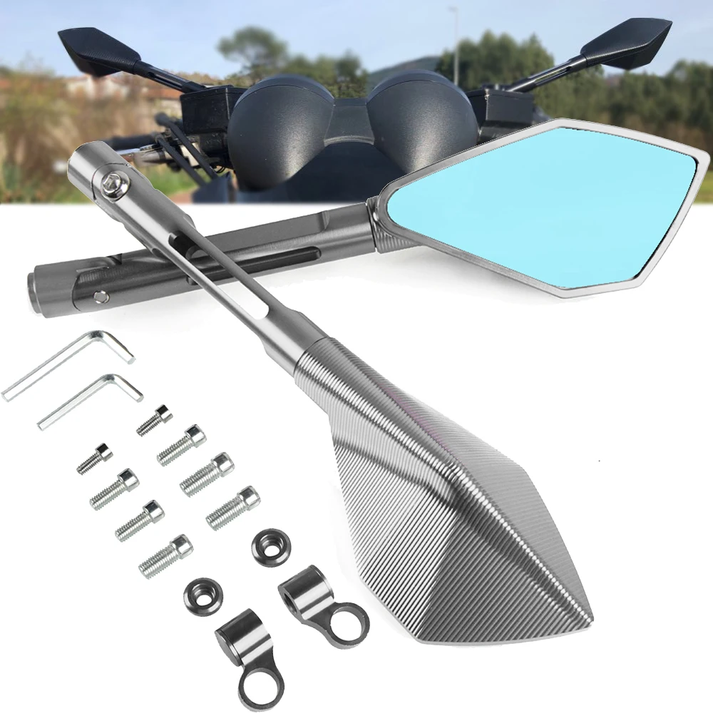 For SUZUKI Bandit 1250 250 400 650 GSF650 bandit 1200 BANDIT250 CNC Aluminum Motorcycle Mirror Rearview Rear View Side Mirrors
For SUZUKI Bandit 1250 250 400 650 GSF650 bandit 1200 BANDIT250 CNC Aluminum Motorcycle Mirror Rearview Rear View Side Mirrors