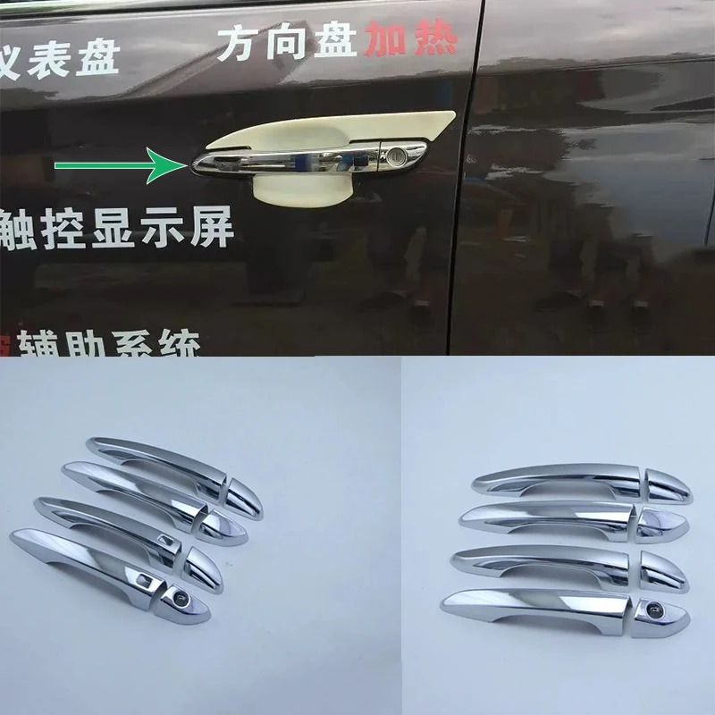Car Accessories Exterior ABS Chrome Normal Smart Hole Car Door Handles Cover Trim For Hyundai Tucson 2015 Car-styling
Car Accessories Exterior ABS Chrome Normal Smart Hole Car Door Handles Cover Trim For Hyundai Tucson 2015 Car-styling