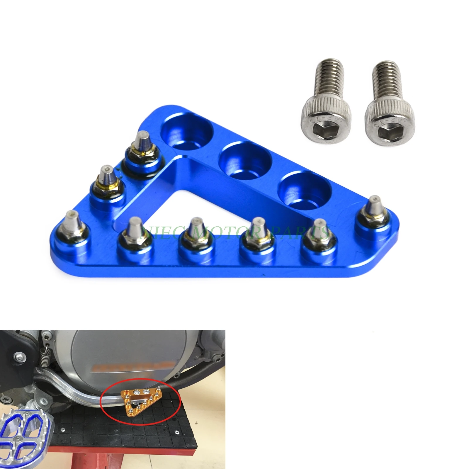 20% Larger CNC Rear Brake Pedal Step Plate Tip For Husaberg FE TE FS FX Husqvarna FE TC TE FC 125 250 300 450 501 650 701
20% Larger CNC Rear Brake Pedal Step Plate Tip For Husaberg FE TE FS FX Husqvarna FE TC TE FC 125 250 300 450 501 650 701