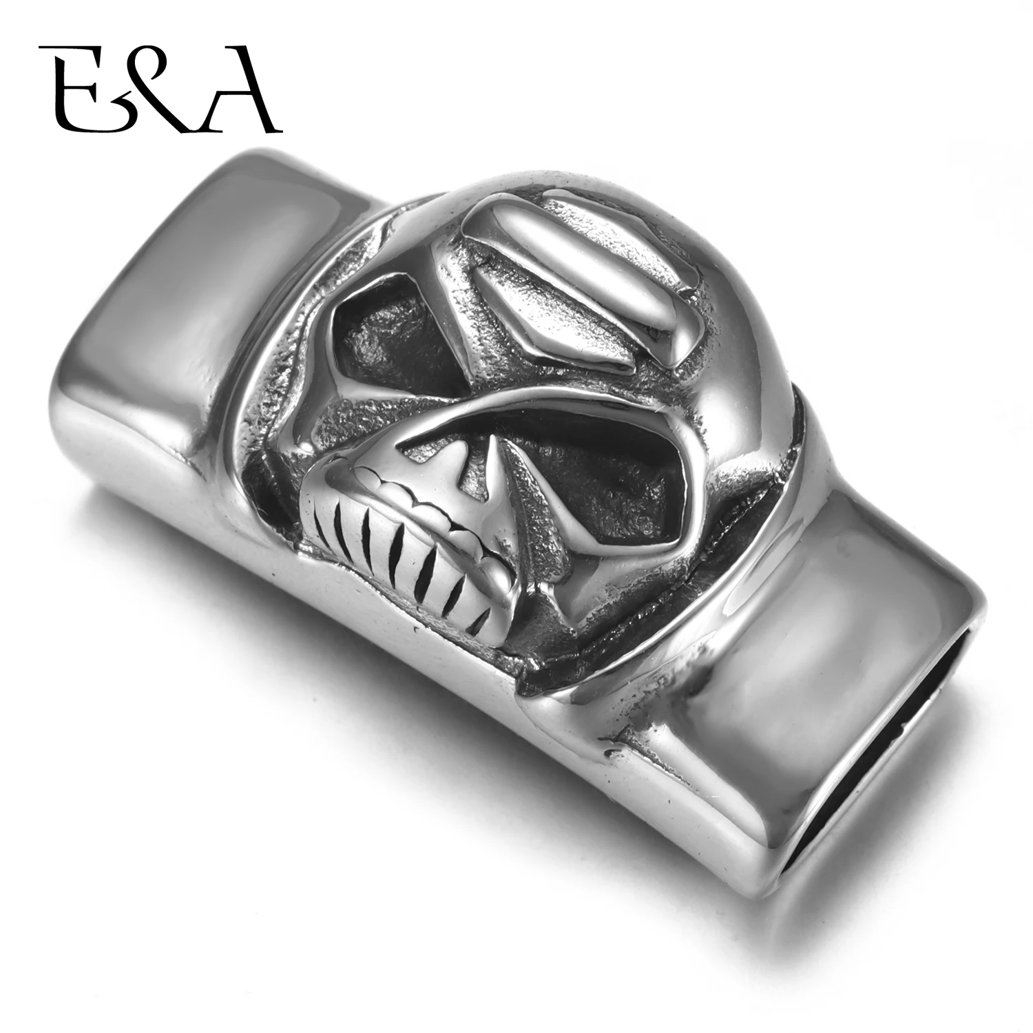 Stainless Steel Slider Beads Skull Mummy 12*6mm Hole Slide Charms for Men Leather Bracelet Punk Jewelry Making DIY Supplies
Stainless Steel Slider Beads Skull Mummy 12*6mm Hole Slide Charms for Men Leather Bracelet Punk Jewelry Making DIY Supplies