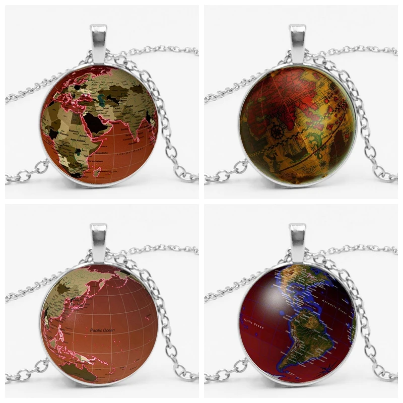 World Earth Map Seven Ocean Time Glass Gem Necklace Pendant Necklace DIY Photo Custom Necklace Statement
World Earth Map Seven Ocean Time Glass Gem Necklace Pendant Necklace DIY Photo Custom Necklace Statement