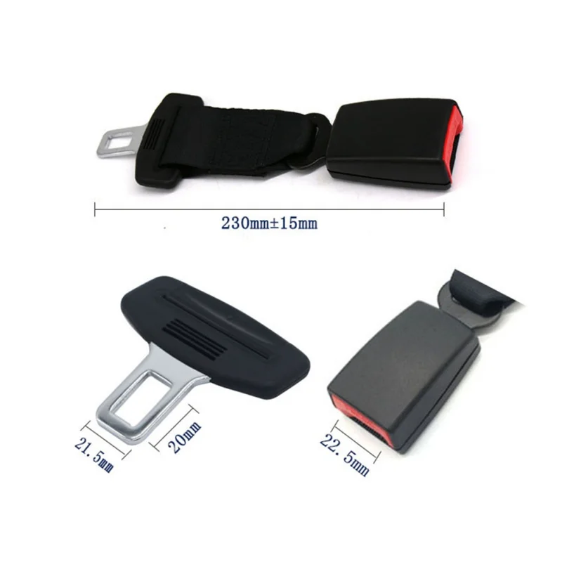23cm Car Seat Belt Seatbelt Extender Extension Safety 7/8" Clip Buckle Strap Seat Belt
23cm Car Seat Belt Seatbelt Extender Extension Safety 7/8" Clip Buckle Strap Seat Belt
