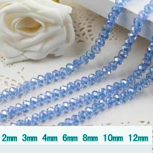 5040 AAA Top Quality Light Sapphire AB Color Loose Crystal Glass Rondelle beads.2mm 3mm 4mm,6mm,8mm 10mm,12mm Free Shipping!
5040 AAA Top Quality Light Sapphire AB Color Loose Crystal Glass Rondelle beads.2mm 3mm 4mm,6mm,8mm 10mm,12mm Free Shipping!