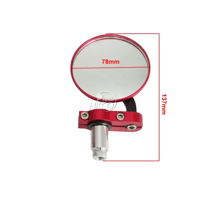 7/8" Red Round Rearview Mirrors Universal For Suzuki Kawasaki Suzuki Honda Yamaha ...
7/8" Red Round Rearview Mirrors Universal For Suzuki Kawasaki Suzuki Honda Yamaha ...
