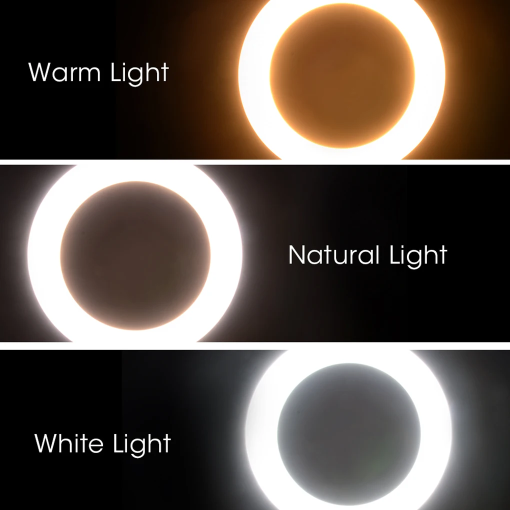 LED Ring Lamp Selfie Live Streaming Video Vlogging Cellphone Clip Holder Fill Light USB Powered26cm
LED Ring Lamp Selfie Live Streaming Video Vlogging Cellphone Clip Holder Fill Light USB Powered26cm