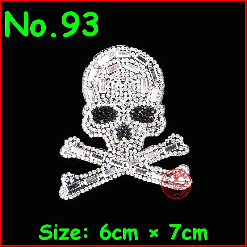 1 Pcs/Lot Cool Skull Hot Fix Rhinestone Motif Iron On Crystal Patch For Women Girl Kid T shirt Wedding Dress Clothes DIY Garment
1 Pcs/Lot Cool Skull Hot Fix Rhinestone Motif Iron On Crystal Patch For Women Girl Kid T shirt Wedding Dress Clothes DIY Garment