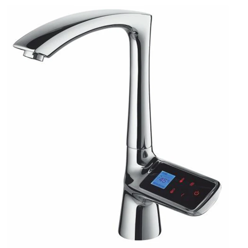 Modern Intelligent Control Kitchen Faucet 360 Rotation Smart Thermostatic Sink mixer Single Hole Chrome Brass Kitchen Water Taps
Modern Intelligent Control Kitchen Faucet 360 Rotation Smart Thermostatic Sink mixer Single Hole Chrome Brass Kitchen Water Taps