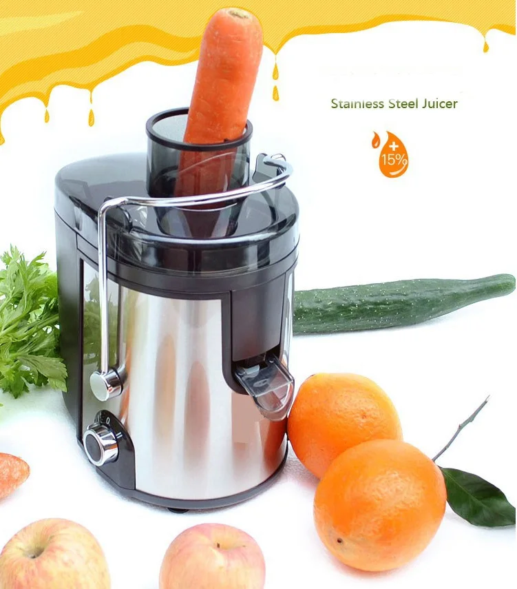 fast shipping New Stainless Steel Automatic Slow Juicer Fruit Juice Extractor Squeezer of Kitchen Appliances
fast shipping New Stainless Steel Automatic Slow Juicer Fruit Juice Extractor Squeezer of Kitchen Appliances