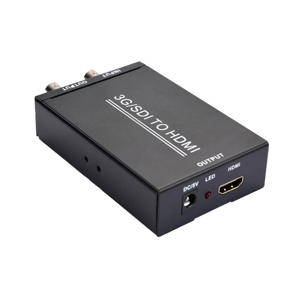 SDI to HDMI-Compatible and SDI Converter Adapter support SD/HD/3G SDI shown on HD/SDI Display 2.97Gbp/s
SDI to HDMI-Compatible and SDI Converter Adapter support SD/HD/3G SDI shown on HD/SDI Display 2.97Gbp/s