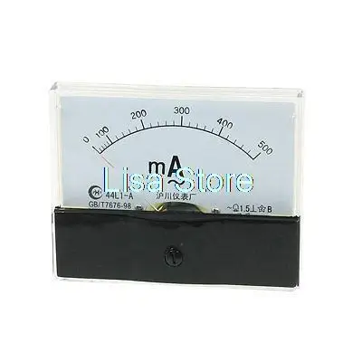 AC 0-500mA 1.5 Class Plastic Casing Current Testing AC Amp Ammeter Panel Meter Gauge
AC 0-500mA 1.5 Class Plastic Casing Current Testing AC Amp Ammeter Panel Meter Gauge