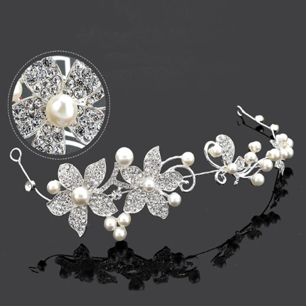 AOWOFS Women Bride Headdress Wedding Hair Accessories Jewelry Pearl Crystal Luxury Hair Tiaras Silver Headbands Elegant Girls
AOWOFS Women Bride Headdress Wedding Hair Accessories Jewelry Pearl Crystal Luxury Hair Tiaras Silver Headbands Elegant Girls