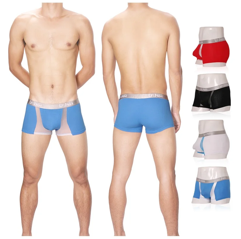 Comfortable breathable gauze bag color cotton men's boxer sexy underwear DAN14007A
Comfortable breathable gauze bag color cotton men's boxer sexy underwear DAN14007A