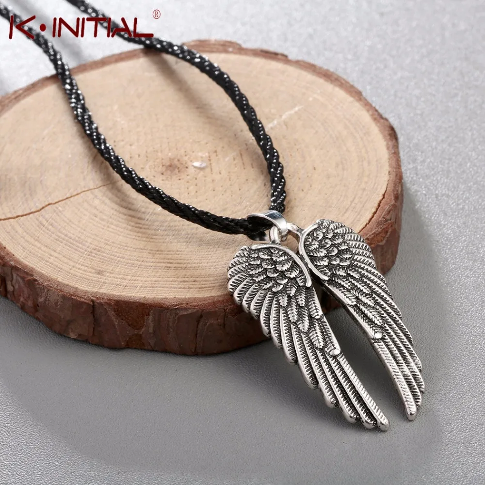 Kinitial Charming Antique Angel Wings Necklace Jewelry Guardian Angel Necklace Gifts Fashion for Women Angel Wing Pendant
Kinitial Charming Antique Angel Wings Necklace Jewelry Guardian Angel Necklace Gifts Fashion for Women Angel Wing Pendant