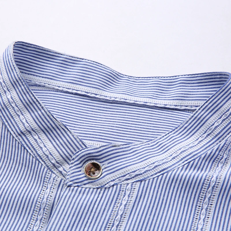 Liseaven Shirts Men New Arrival Striped Shirts Full Sleeve Casual Shirt Turn-down Collar Clothing Men BJ8901
Liseaven Shirts Men New Arrival Striped Shirts Full Sleeve Casual Shirt Turn-down Collar Clothing Men BJ8901