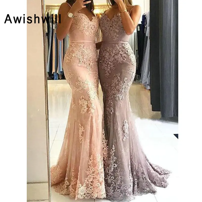 Custom Made Spaghetti Strap Appliques Lace Formal Evening Dress Women Sleeveless Sexy Mermaid Prom Dress Long
Custom Made Spaghetti Strap Appliques Lace Formal Evening Dress Women Sleeveless Sexy Mermaid Prom Dress Long
