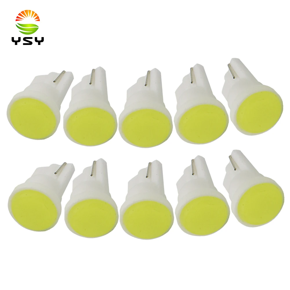 YSY 100pcs Car Interior LED T10 COB W5W 168 Wedge Door Instrument Side Bulb Lamp Car Light Plate Light White
YSY 100pcs Car Interior LED T10 COB W5W 168 Wedge Door Instrument Side Bulb Lamp Car Light Plate Light White