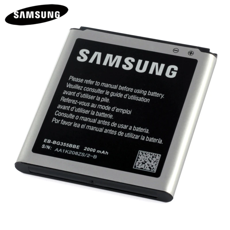 Оригинальный аккумулятор SAMSUNG EB-BG355BBC EB-BG355BBE для Samsung Galaxy Core 2 G355H G355M G3556D G3589W G3586V G3586 G3559
Оригинальный аккумулятор SAMSUNG EB-BG355BBC EB-BG355BBE для Samsung Galaxy Core 2 G355H G355M G3556D G3589W G3586V G3586 G3559