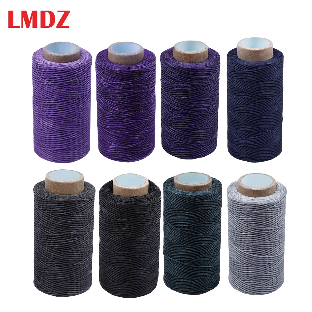 Фото LMDZ черные нитки для шитья ручного 8 цветов 250 метров|Швейные - купить