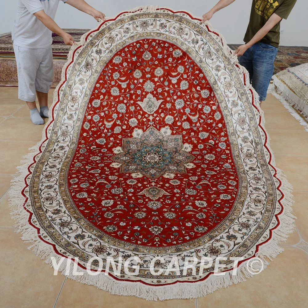 Овальный Красный ковер Yilong 6 'x 9' ручной работы, новый выгодный Овальный персидский коврик на продажу (0968)
Овальный Красный ковер Yilong 6 'x 9' ручной работы, новый выгодный Овальный персидский коврик на продажу (0968)