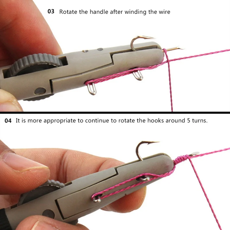 1pcs Portable Metal ABS Manually Hook Tier Machine Fishing Hooks Winder Knot Multifunction Fishing Tools
1pcs Portable Metal ABS Manually Hook Tier Machine Fishing Hooks Winder Knot Multifunction Fishing Tools