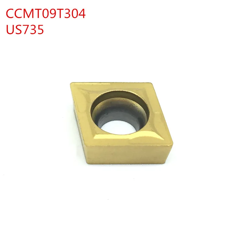 100pcs CCMT09T304/08 US735 carbide Insert turning tool cnc tool Internal Turning Tool or External Turning Tool
100pcs CCMT09T304/08 US735 carbide Insert turning tool cnc tool Internal Turning Tool or External Turning Tool