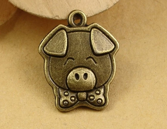 A3465 Free Shipping! 50pcs/bag size 20*16mm the " Pig" Bronze color pendant Fashion Jewelry accessories
A3465 Free Shipping! 50pcs/bag size 20*16mm the " Pig" Bronze color pendant Fashion Jewelry accessories