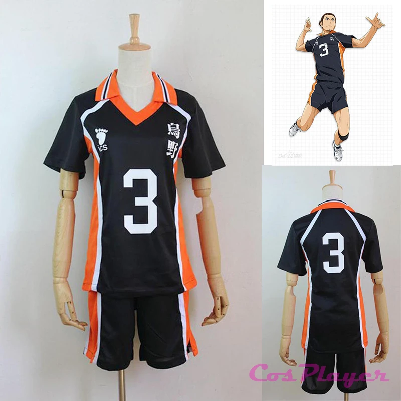 Новое поступление Аниме Haikyuu! Костюм карасуно средней школы камисола No.3 Hzumane Hsani Cos трикотажные изделия
Новое поступление Аниме Haikyuu! Костюм карасуно средней школы камисола No.3 Hzumane Hsani Cos трикотажные изделия