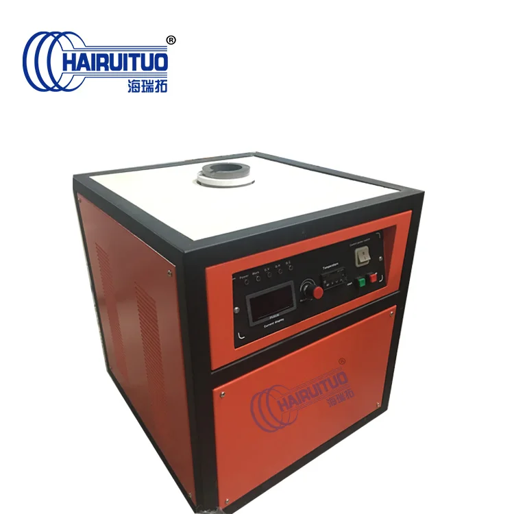 High frequency gold melting furnace HT-25KW Molten silver furnace Noble metal melting furnace Crucible of high purity graphite
High frequency gold melting furnace HT-25KW Molten silver furnace Noble metal melting furnace Crucible of high purity graphite