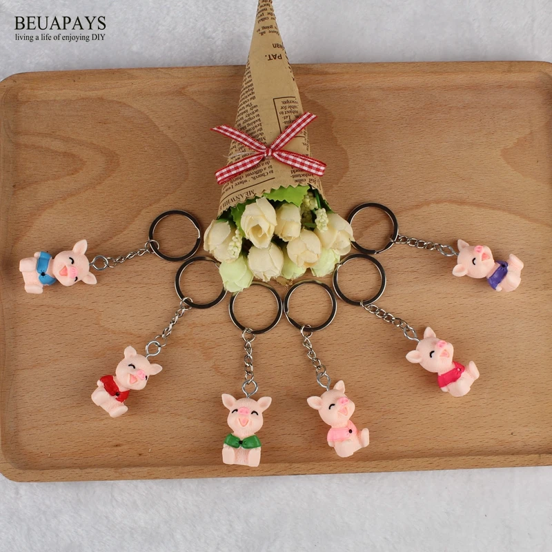 50pcs resin Figurines Miniatures Colorful Piggy Accessories Cartoon Keychain Microview gift Party Favors wedding happy birthday
50pcs resin Figurines Miniatures Colorful Piggy Accessories Cartoon Keychain Microview gift Party Favors wedding happy birthday