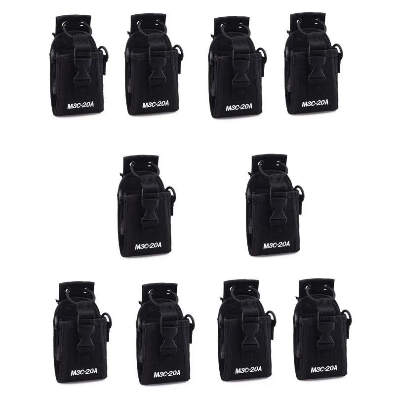 Lot 10pcs MSC-20A Universal Radio Bag Holder Nylon Pouch Cover Holster Carry Case For Baofeng Kenwood ICOM YAESU Walkie Talkie
Lot 10pcs MSC-20A Universal Radio Bag Holder Nylon Pouch Cover Holster Carry Case For Baofeng Kenwood ICOM YAESU Walkie Talkie