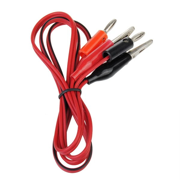 For Digital Multimeters Crocodile Cable Alligator Jumper Wire Test Leads1M Mini Alligator Clip Test Lead Cable to Banana Plug
For Digital Multimeters Crocodile Cable Alligator Jumper Wire Test Leads1M Mini Alligator Clip Test Lead Cable to Banana Plug
