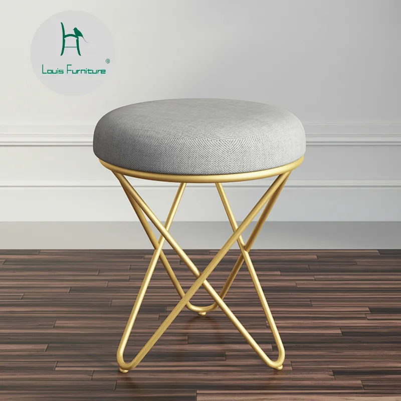 Louis Fashion Stools & Ottomans European Home Make-up Dressing Bedroom Nordic Creative Modern Simple Chair
Louis Fashion Stools & Ottomans European Home Make-up Dressing Bedroom Nordic Creative Modern Simple Chair