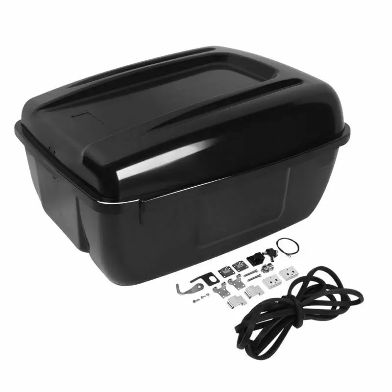 Motorcycle Rear Police Saddlebag Top Box Trunk For Harley Tour Pack Touring Road King Electra Glide FLHP FLHTP
Motorcycle Rear Police Saddlebag Top Box Trunk For Harley Tour Pack Touring Road King Electra Glide FLHP FLHTP