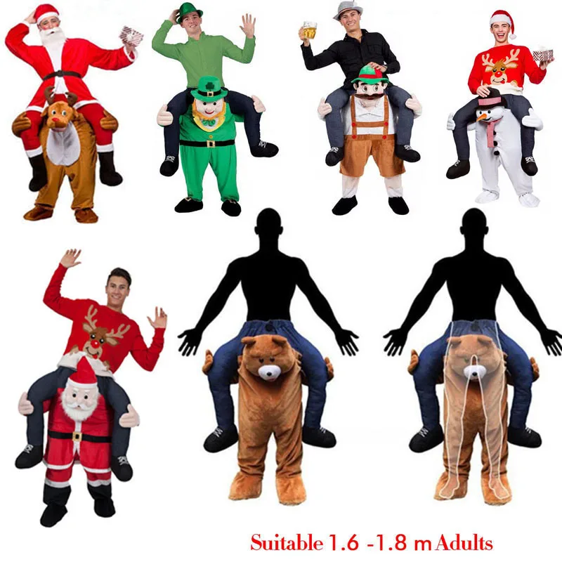 Santa Claus Costume Ride on Animal Pants Back Fancy Up Party Costume Christmas Festival Clothes Halloween Party Toys
Santa Claus Costume Ride on Animal Pants Back Fancy Up Party Costume Christmas Festival Clothes Halloween Party Toys