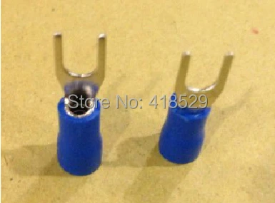 1000pcs SV2-3.2 Fork Type Pre RV SV Insulated Wiring Terminals for AWG Blue
1000pcs SV2-3.2 Fork Type Pre RV SV Insulated Wiring Terminals for AWG Blue