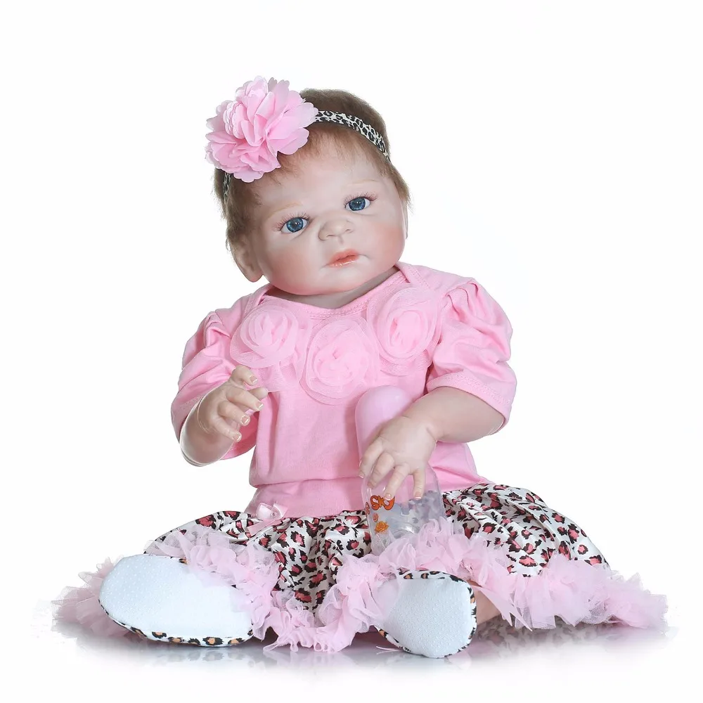 Reborn baby dolls 23" Full body silicone dolls Victoria girl princess doll realistic newborn baby Anatomically Correct bonecas
Reborn baby dolls 23" Full body silicone dolls Victoria girl princess doll realistic newborn baby Anatomically Correct bonecas