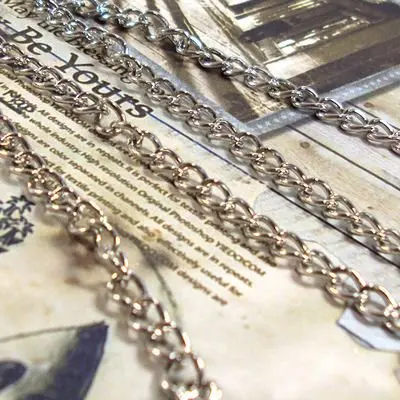 10M 4MM Nickel White Gold Color Metal Chains Plated Link Special Chain Jewelry Findings
10M 4MM Nickel White Gold Color Metal Chains Plated Link Special Chain Jewelry Findings