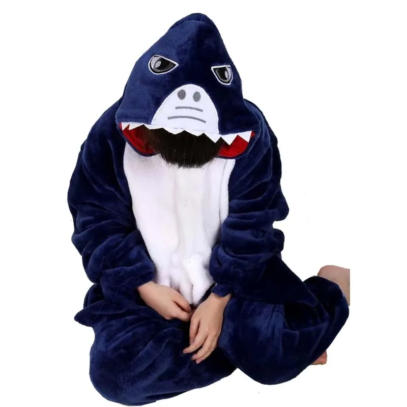 New Children Kids Pajamas Unisex Blue Shark Cosplay Animal Onesie Sleepwear Costume Onesie Nightwear For Boys Grils Men Women
New Children Kids Pajamas Unisex Blue Shark Cosplay Animal Onesie Sleepwear Costume Onesie Nightwear For Boys Grils Men Women