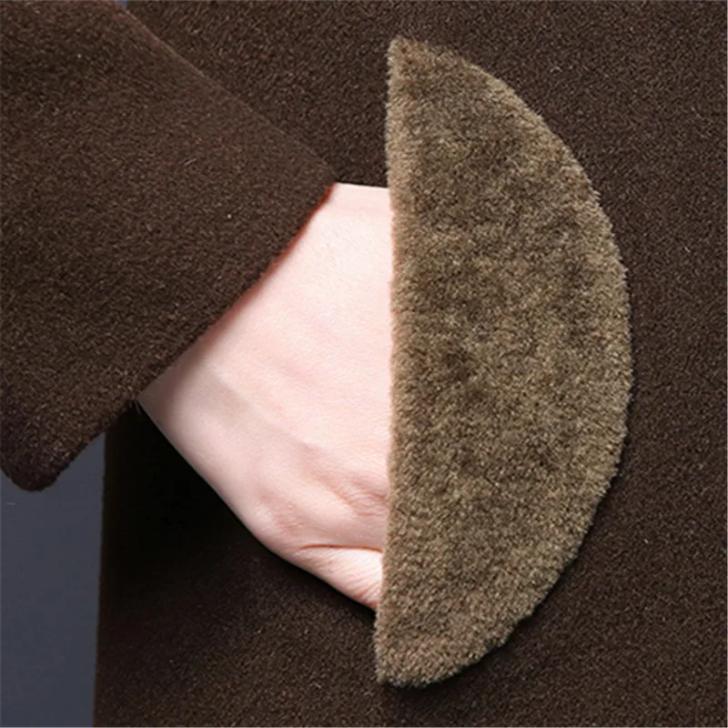 Winter Women Thicken Cashmere Coat Fur collar Warm Long Woolen coat women Slim Plus size High quality Elegant Overcoat YZH550
Winter Women Thicken Cashmere Coat Fur collar Warm Long Woolen coat women Slim Plus size High quality Elegant Overcoat YZH550