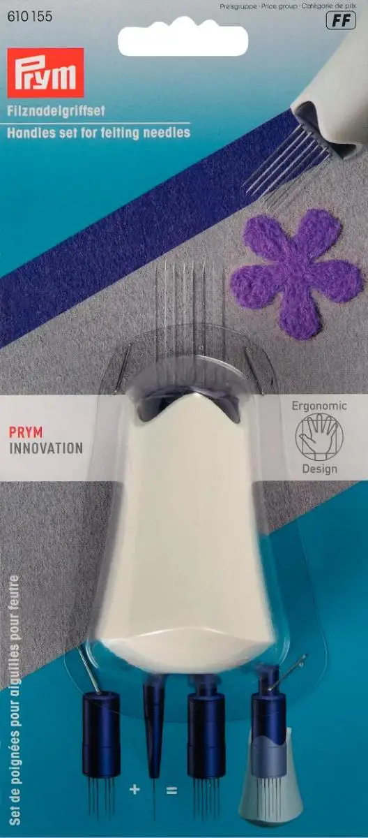 Germany Prym 610155 Handles set for felting needles, manual DIY, sewing accessories, patchwork, sewing
Germany Prym 610155 Handles set for felting needles, manual DIY, sewing accessories, patchwork, sewing