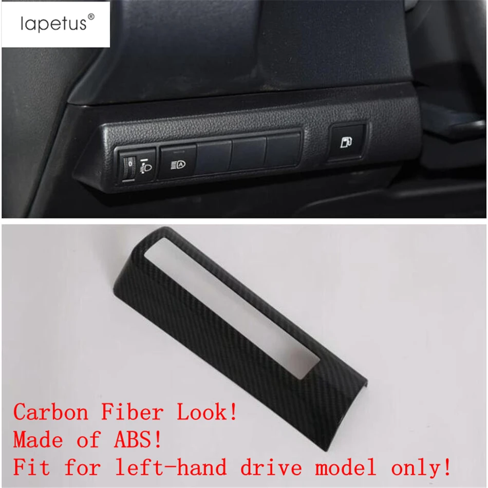 Lapetus Accessories For Toyota Corolla 2019 - 2021 ABS Head Lights Lamp Switch Button Cover Kit Trim / Matte Carbon Fiber Look
Lapetus Accessories For Toyota Corolla 2019 - 2021 ABS Head Lights Lamp Switch Button Cover Kit Trim / Matte Carbon Fiber Look