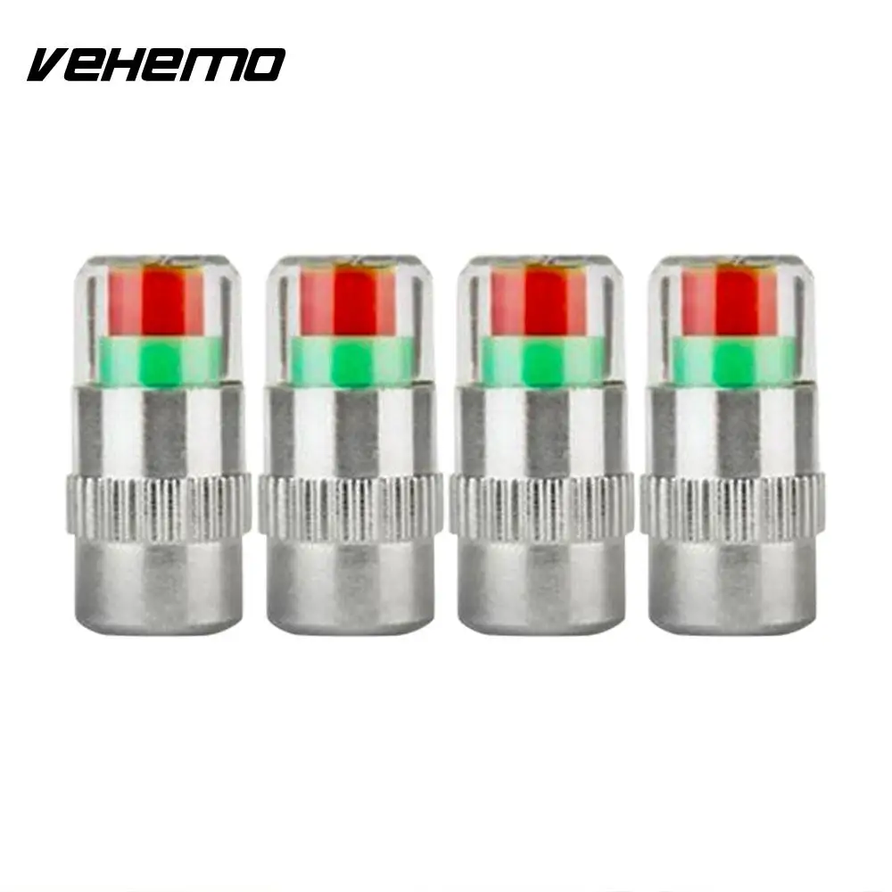 Vehemo 4Pcs/Set Car Tire Monitoring Pressure Indicator TPMS Driving Safety Warning Precise Monitor | Автомобили и мотоциклы