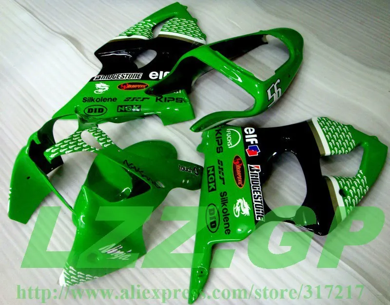 green black fairing kit For KAWASAKI NINJA ZX 6R 636 00 01 02 ZX-6R 00-02 ZX6R 2000 2002 ZX 6R 00 01 02 fairings vb6tt
green black fairing kit For KAWASAKI NINJA ZX 6R 636 00 01 02 ZX-6R 00-02 ZX6R 2000 2002 ZX 6R 00 01 02 fairings vb6tt