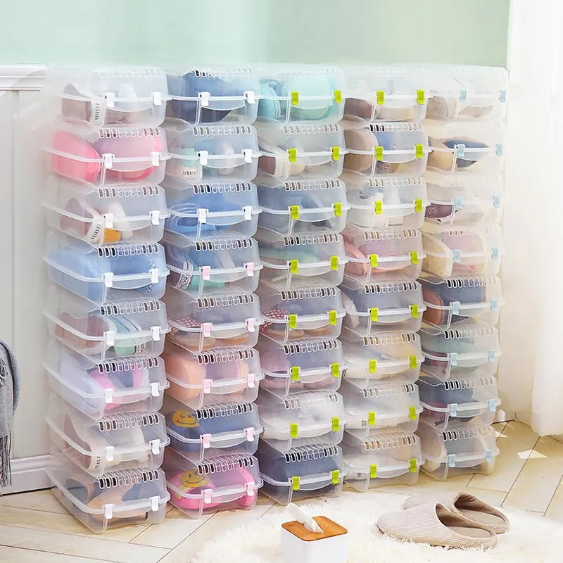 Multifunctional Storage box Thicken Transparent Plastic Stackable Storage Case Sundries Container Home Use Shoebox
Multifunctional Storage box Thicken Transparent Plastic Stackable Storage Case Sundries Container Home Use Shoebox