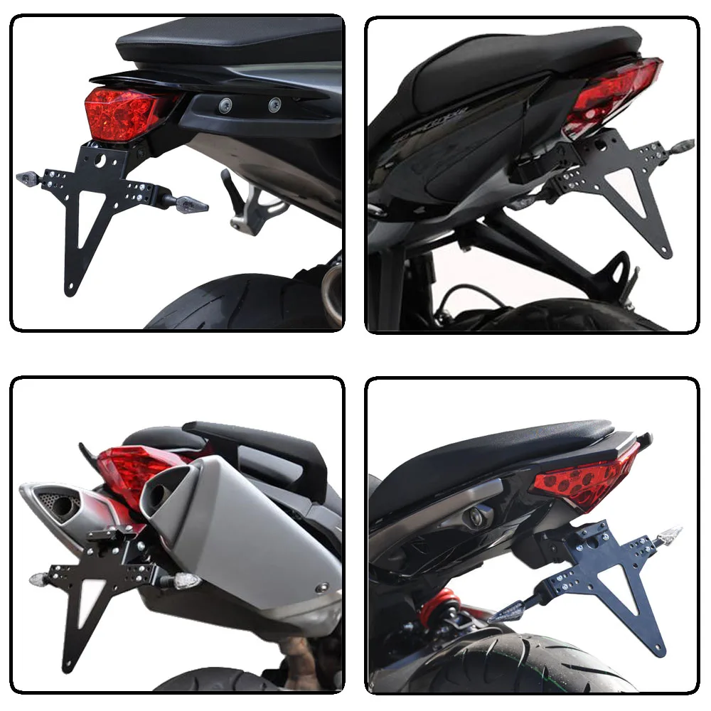 Motorcycle Tail Tidy Fender Eliminator License Plate Holder LED Light For YAMAHA XJ6 FZ6 N/S FZ6R FZ8 FZ-1N FZ1 FAZER FZS1000
Motorcycle Tail Tidy Fender Eliminator License Plate Holder LED Light For YAMAHA XJ6 FZ6 N/S FZ6R FZ8 FZ-1N FZ1 FAZER FZS1000